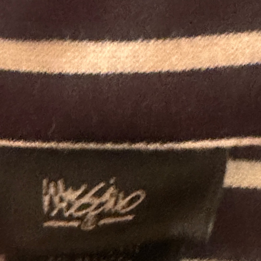 Mossimo Supply Co. Black and White Striped Blazer - Picture 3 of 4